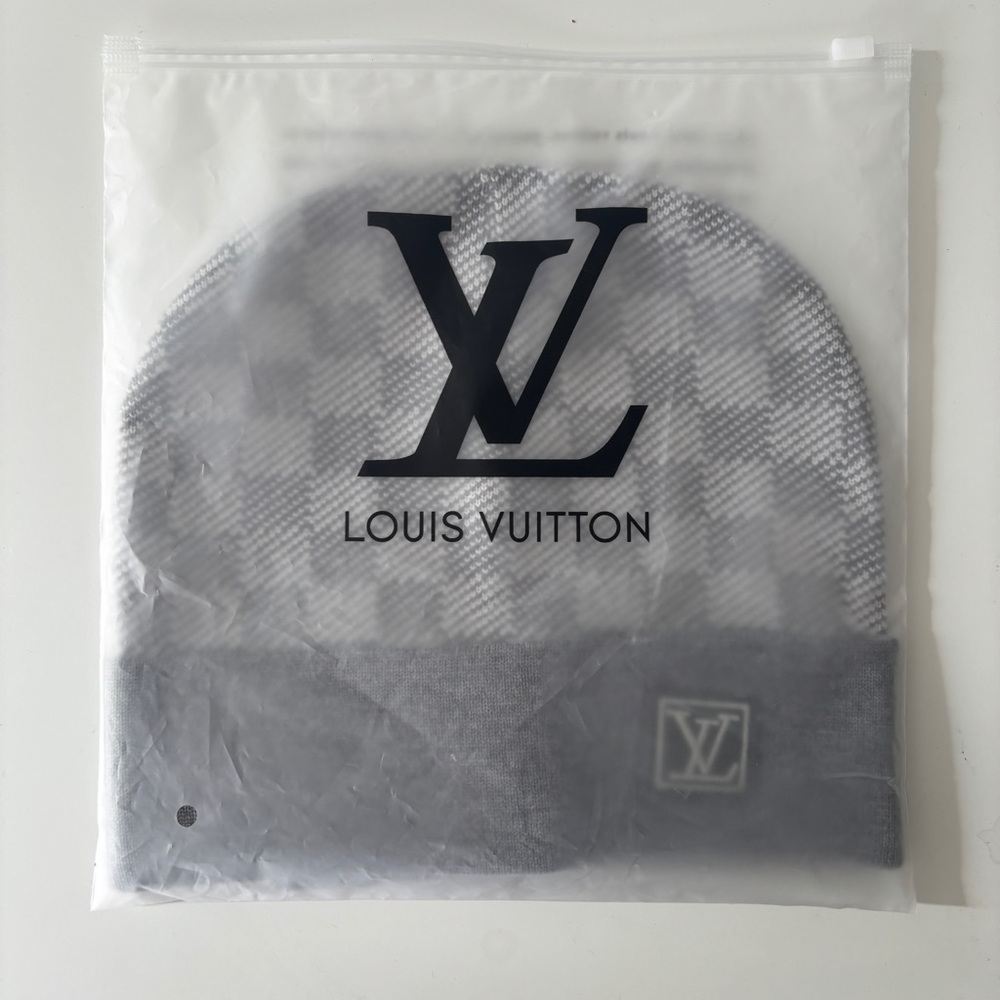 Louis Vuitton Gray Beanie